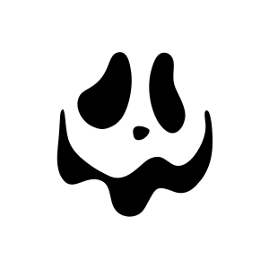 Şapşal Gülen Surat Araba Sticker 17x17 Cm Siyah