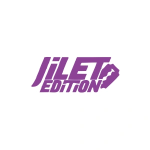 Jilet Edition Araba Sticker 17x17 Cm Mor