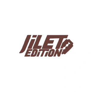 Jilet Edition Araba Sticker 17x17 Cm Kahverengi