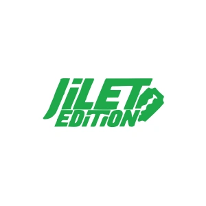 Jilet Edition Araba Sticker 17x17 Cm Yeşil