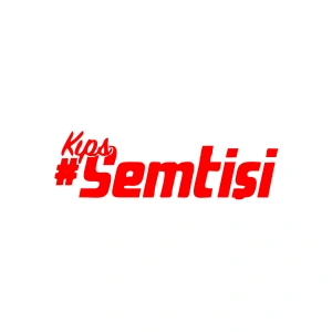 Kıps Semt İşi Araba Sticker 17x17 Cm Kırmızı