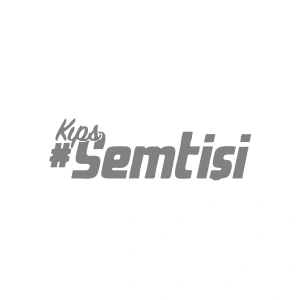 Kıps Semt İşi Araba Sticker 17x17 Cm Gri