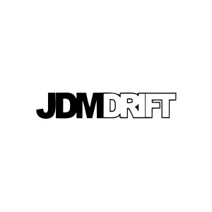 JDM Drift Araba Sticker 17x17 Cm Siyah