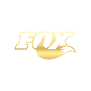 Fox Araba Sticker 17x17 Cm Gold