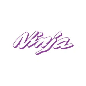 Ninja Araba Sticker 17x17 Cm Mor