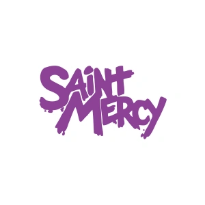 Saint Mercy Araba Sticker 17x17 Cm Mor