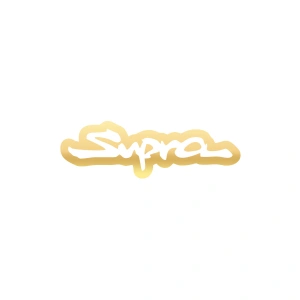 Supra Araba Sticker 17x17 Cm Gold