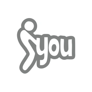 You Araba Sticker 17x17 Cm Gri