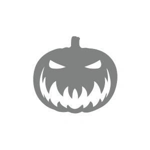 Bal Kabağı Araba Sticker 17x17 Cm Gri