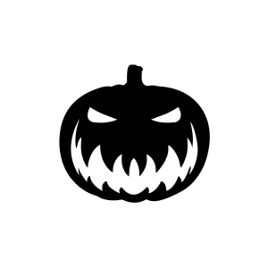 Bal Kabağı Araba Sticker 17x17 Cm Siyah