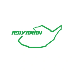 Adıyaman Harita Araba Sticker 17x17 Cm Yeşil