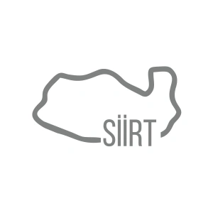 Siirt Harita Araba Sticker 17x17 Cm Gri