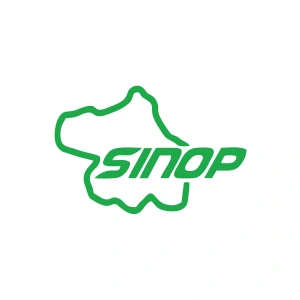 Sinop Harita Araba Sticker 17x17 Cm Yeşil