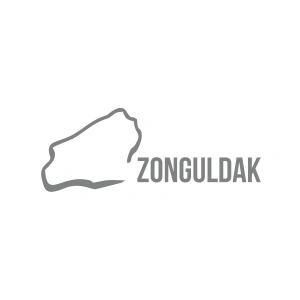 Zonguldak Harita Araba Sticker 17x17 Cm Gri