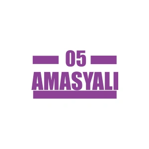 05 Amasyalı Araba Sticker 17x17 Cm Mor