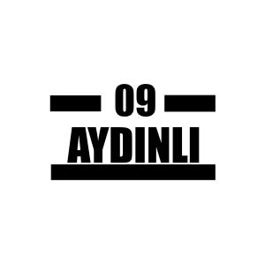 09 Aydınlı Araba Sticker 17x17 Cm Siyah