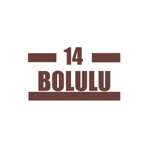 14 Bolulu Araba Sticker 17x17 Cm Kahverengi