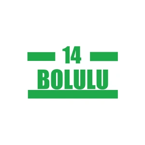 14 Bolulu Araba Sticker 17x17 Cm Yeşil