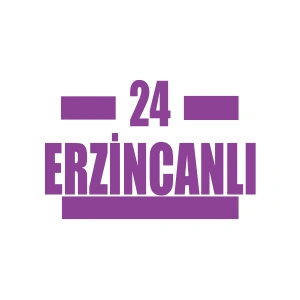 24 Erzincanlı Araba Sticker 17x17 Cm Mor