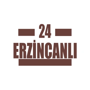 24 Erzincanlı Araba Sticker 17x17 Cm Kahverengi