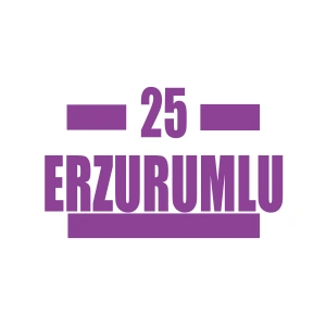 25 Erzurumlu Araba Sticker 17x17 Cm Mor