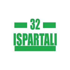 32 Ispartalı Araba Sticker 17x17 Cm Yeşil