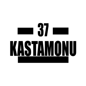 37 Kastamonu Araba Sticker 17x17 Cm Siyah