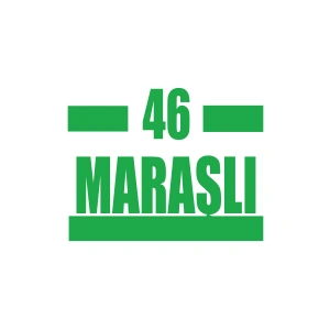 46 Maraşlı Araba Sticker 17x17 Cm Yeşil