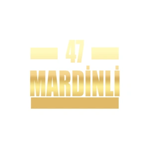 47 Mardinli Araba Sticker 17x17 Cm Gold