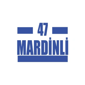 47 Mardinli Araba Sticker 17x17 Cm Mavi