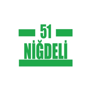 51 Niğdeli Araba Sticker 17x17 Cm Yeşil