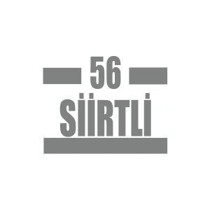 56 Siirtli Araba Sticker 17x17 Cm Gri
