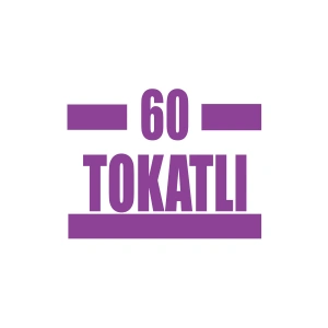 60 Tokatlı Araba Sticker 17x17 Cm Mor