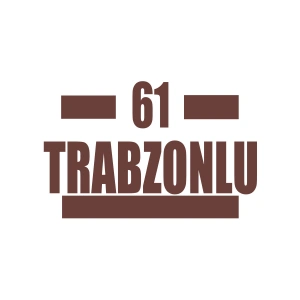 61 Trabzonlu Araba Sticker 17x17 Cm Kahverengi