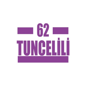 62 Tuncelili Araba Sticker 17x17 Cm Mor