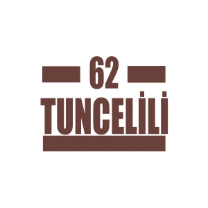 62 Tuncelili Araba Sticker 17x17 Cm Kahverengi