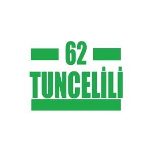62 Tuncelili Araba Sticker 17x17 Cm Yeşil