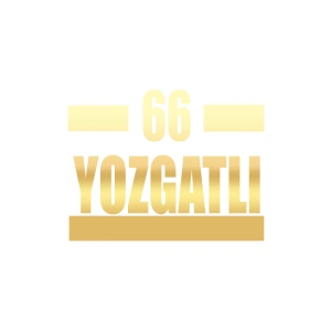 66 Yozgatlı Araba Sticker 17x17 Cm Gold