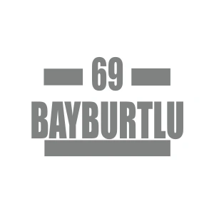 69 Bayburtlu Araba Sticker 17x17 Cm Gri