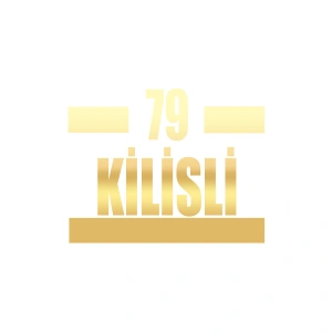 79 Kilisli Araba Sticker 17x17 Cm Gold
