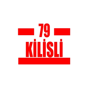 79 Kilisli Araba Sticker 17x17 Cm Kırmızı