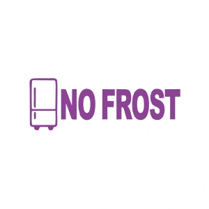 No Frost Araba Sticker 17x17 Cm Mor