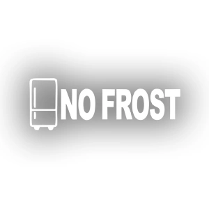 No Frost Araba Sticker 17x17 Cm Beyaz