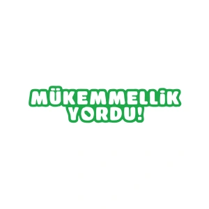 Mükemmellik Yordu Araba Sticker 17x17 Cm Yeşil