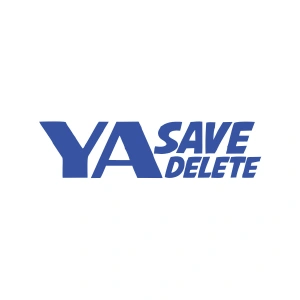 Ya Save Ya Delete Araba Sticker 17x17 Cm Mavi