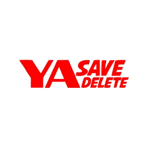 Ya Save Ya Delete Araba Sticker 17x17 Cm Kırmızı