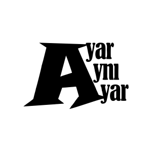Ayar Aynı Ayar Araba Sticker 17x17 Cm Siyah