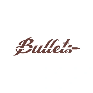 Bullets Araba Sticker 17x17 Cm Kahverengi