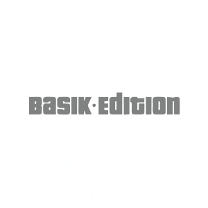 Basık Edition Araba Sticker 17x17 Cm Gri