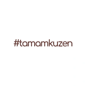 #tamamkuzen Araba Sticker 17x17 Cm Kahverengi